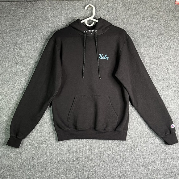Champion UCLA Bruins Pullover Hoodie Adult Small Black Embroidered‎ - Picture 1 of 6